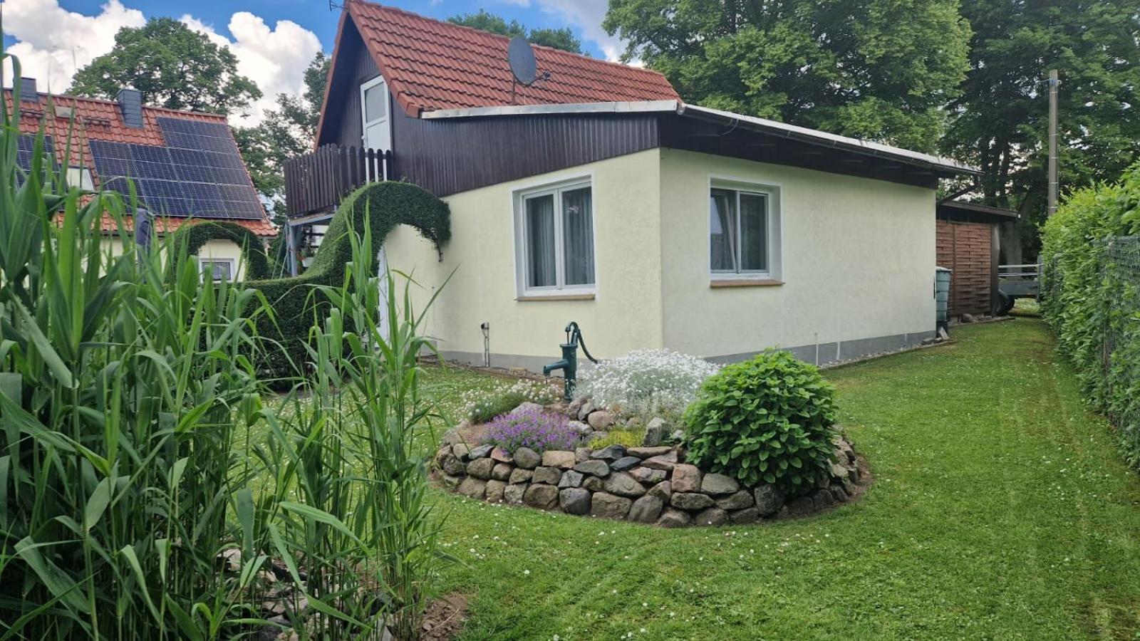 Ferienhaus Kleinmoellerchen Neu Poserin Camera foto