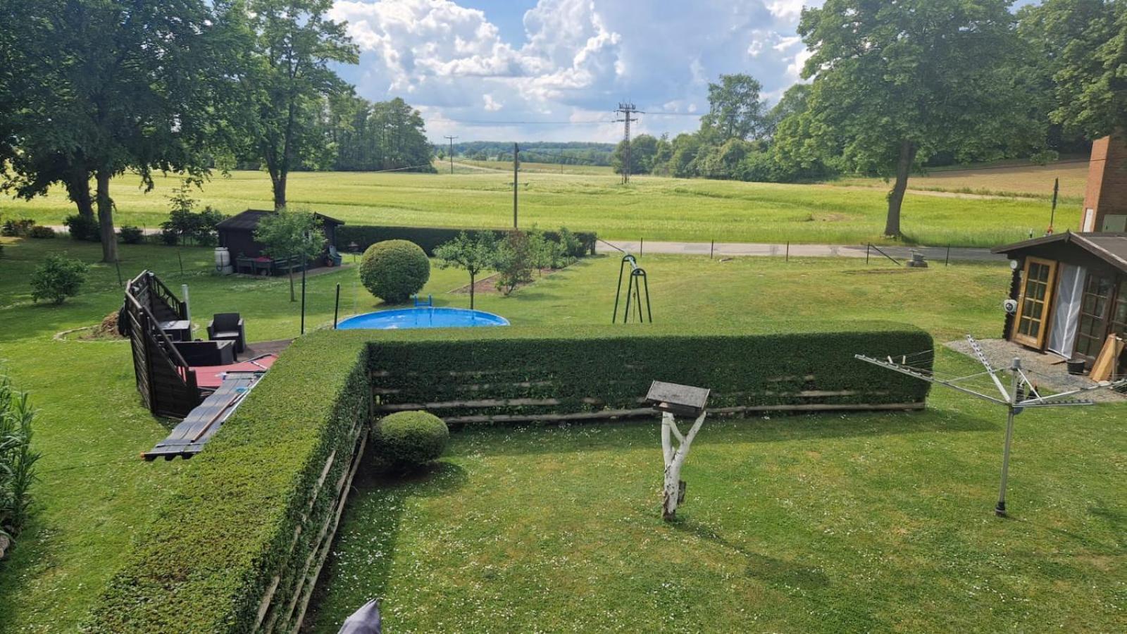Ferienhaus Kleinmoellerchen Neu Poserin Camera foto